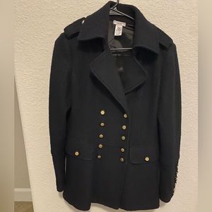 Cache Fitted Coat Black M